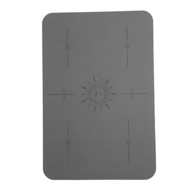 Imagem de ZJchao Tapete para Máquina de Costura, Suprimentos de Costura aprox. 40x60x0,5cm / 15,7x23,6x0,2in Material de Borracha PU para Acolchoamento para Presentes Atenciosos para Quem Gosta de Costurar (Cinza)