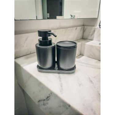 Imagem de Bandeja Dual Preta - Organizador Prático e Elegante - OU