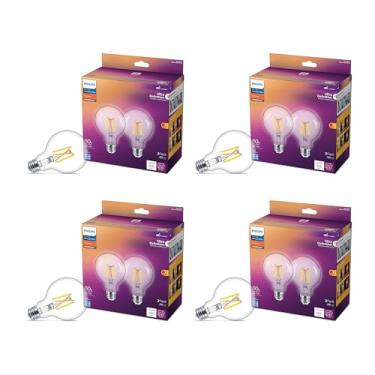 Imagem de Philips Lâmpada LED 60W G25 8-Pack Ultra Definição Branco Suave (5W = 65W) Lâmpada Clara Regulável Sem Cintilação
