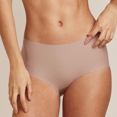 Imagem de Calcinha Hope Cintura Alta Invisível em Microfibra 3085, Bege camurca,