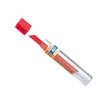 Imagem de Grafite Colorido Vermelho 0.7mm Pentel Colors Hi-polymer