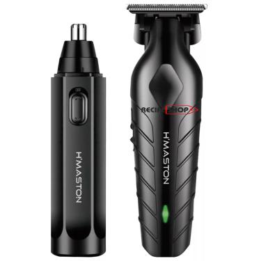 Imagem de Cortador de Cabelo Sem Fio USB H Maston LFJ05 + Aparador de Pelos do Nariz