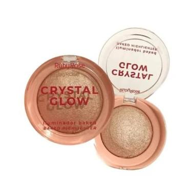 Imagem de Iluminador Facial Efeito Bronzeado Crystal Glow Ruby Rose, PINK CHAMPA