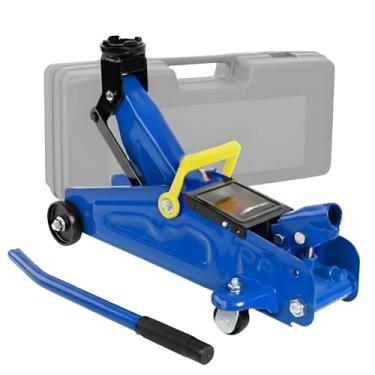 Imagem de Macaco Jacaré Hidráulico 2 Toneladas com Maleta Reforçada, Base Estável e Rodas, Ideal para Carros, SUVs e Veículos Leves, Portátil e Fácil de Usar Pratiarejo