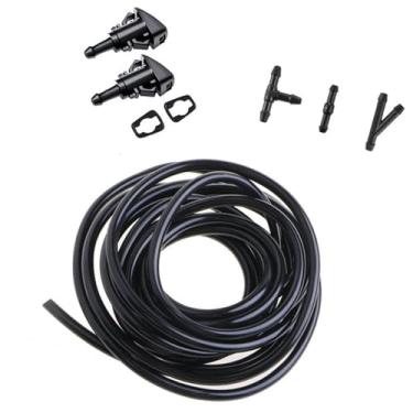 Imagem de Generic Bico de pulverização do bico do limpador de para- Universal Garage Auto Fácil de instalar Peça de reposição para carro Peça de reposição