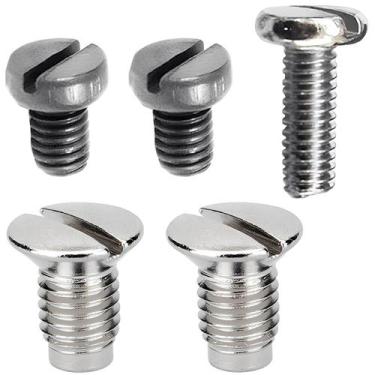 Imagem de Parafuso Chapa Agulha Dente Calcador Fenda Reta Industrial - Evolvere