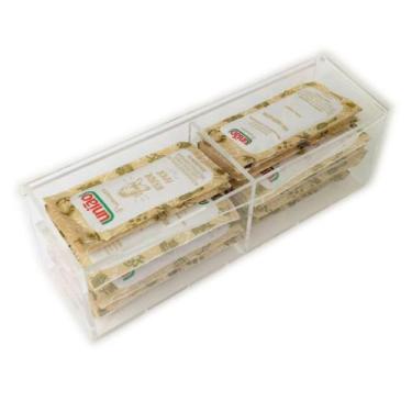 Imagem de Porta Sachês De Açucar Adoçante Com Tampa Café Organizador - Super 3D