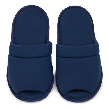 Imagem de Pantufa Chinelo Luan Cotton Day (Marinho, Padrão, BR, Adulto, Faixa Numérico, 37, 38)