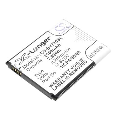 Imagem de MAUSOCELA Bateria de substituição para BabyPhone de 2100 mAh, para 952.62, 952-62, BY77