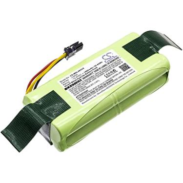 Imagem de 1800mAh Bateria de substituição a vácuo para Deebot Deepoo X600,Deebot Deepoo ZN605,Deebot Deepoo ZN606,Deebot Deepoo ZN609