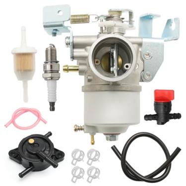 Imagem de Hoypeyfiy Kit de carburador J38-14101-00 com bomba de combustível e filtro, substituição para Yamaha G2 G5 G8 G9 G11 G14 motor de 4 ciclos 1985-1996, J38-14101-02