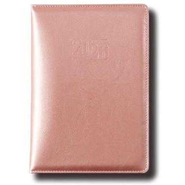 Imagem de Agenda 2026 Capa Em Pu Diária Executiva Couro Planner 192/168 FLS Anot