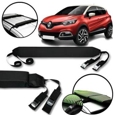 Imagem de Rack Teto Prancha Surf Carro Com Cinta Renault Captur - BR18