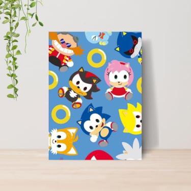 Imagem de Genérico, Quadro Decorativo Soni Infantil A4 | Placa MDF 16