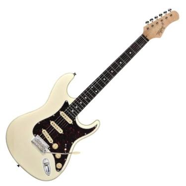 Imagem de GUITARRA ELETRICA CLASSIC TAGIMA T-635 OLIMPYC WHITE ESCALA ESCURA