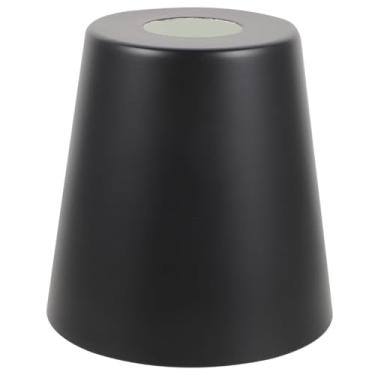 Imagem de Baluue Capa de luz holofote, lâmpada vintage, abajur alto, abajur de teto de ferro, abajur, forjada, arte forjada, base de substituição para candelabro, candeeiro de mesa e parede (preto)