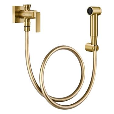 Imagem de Ducha Higiênica Com Registro E Derivação Docolstillo Ouro Escovado - Docol