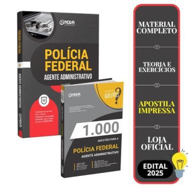 Imagem de Combo PF - Agente Administrativo - Nova Concursos