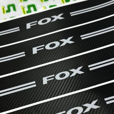 Imagem de SPORTINOX, Soleira Porta Fox Fibra de Carbono Preto Protetora Premium