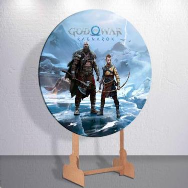 Imagem de Painel Video Games Jogos Diversos Capa Grande e Mini Redondoda Estampa