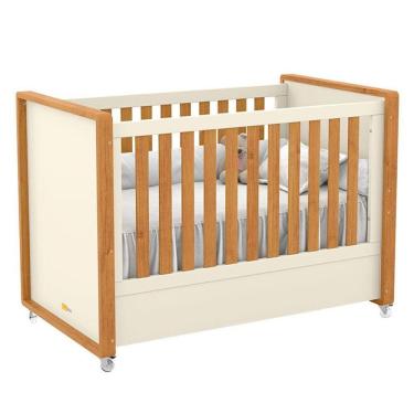 Imagem de Berço Americano Tutto Freijó Off White - Matic