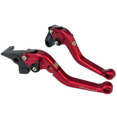 Imagem de Manete Dobrável Esportivo Honda Cb500 1997 A 2005 - Stark Race, Vermel