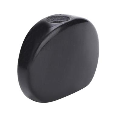 Imagem de SPYMINNPOO Estacas de Afinação de Guitarra de Resina, Botões Polidos Requintados Com Superfície Lisa para Afinação Precisa, Peças de Reposição para Cabeças de Máquinas de Guitarra (Brilho preto oval)