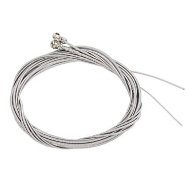 Imagem de XUXHOU Corda de Baixo Forte Ressonância 4 Peças Corda de Guitarra Com Ponta de Bola de Aço para Substituição de Aço