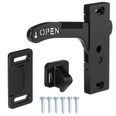 Imagem de Homakover Trava de porta de tela para trailer, alça esquerda, kit de substituição de trava de porta de tela de plástico para trailer, motorhome, trailer de viagem (esquerda)