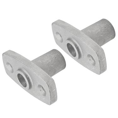 Imagem de Tbest Suporte de bloqueio de remo com soquete de montagem superior 2 peças suporte universal em forma de T para barcos, haste de 1/2 polegada, alumínio fundido