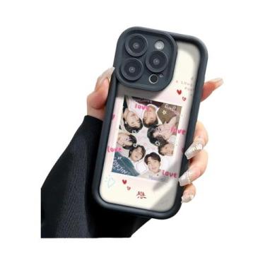 Imagem de 1 PC KPOP B-Bts Capa de telefone para iPhone 16 15 14 13 Pro Max 11 12