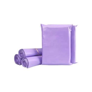 Imagem de 50 Peças De Sacos Plásticos Autoadesivos De PE Para Envio, Envelope Ex