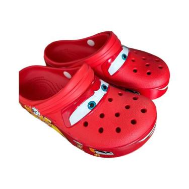 Imagem de Sandálias De Cartoon Disney Pixar Mcqueens Para Adultos, Impermeáveis 