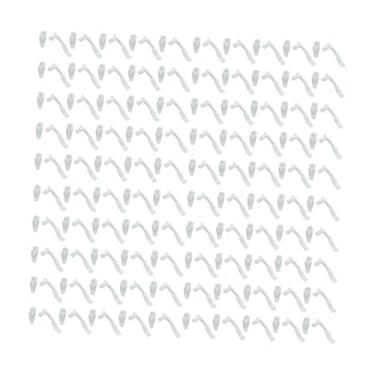 Imagem de Generic Conjunto de 100 Presilhas para Abajur, Clipe Fixador para Luminária de Teto, Acessórios para Luminárias de Teto Embutidas, Suporte de Montagem, Transparente