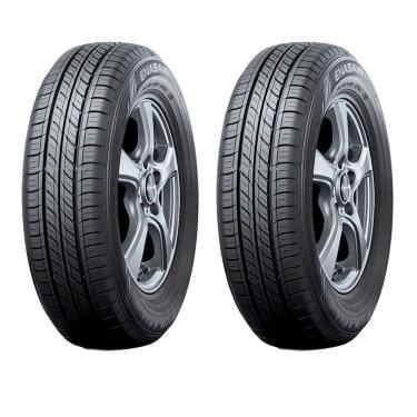 Imagem de Kit 2 Pneus Dunlop 185/55r16 Enasave Ec300+ Preto