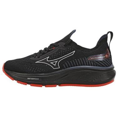 Imagem de Tênis Mizuno Cool Ride 3 Junior, Preto, 35