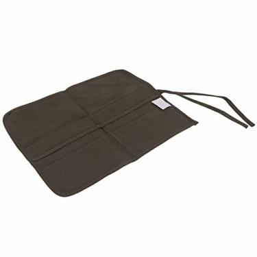 Imagem de GLOGLOW Suporte de Pincel de Pintura Artística Com 22 Espaços, Bolsa de Lona, ​​Bolsa de Caneta Portátil de Enrolar para Pincéis de Aquarela e Suprimentos de Pintura