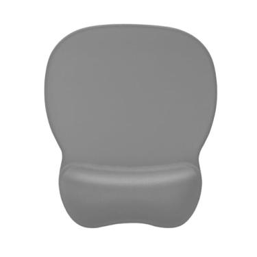 Imagem de Mouse pad ergonômico com descanso de pulso em gel, mouse confortável com base antiderrapante e superfície lisa - suporte de pulso para alívio da dor para computador, laptop, escritório e uso doméstico