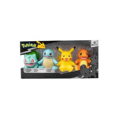 Imagem de Bonecos Pokémon Pikachu, Charmander, Squirtle E Bulbassauro