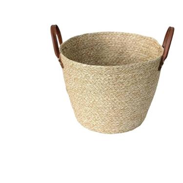 Imagem de Cesto Organizador Vaso Cesta Palha Seagrass(3012)