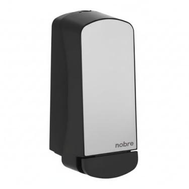 Imagem de Dispenser para Sabonete ou Álcool Espuma 800ml com Reservatório - Inox Escovado Select - Nobre