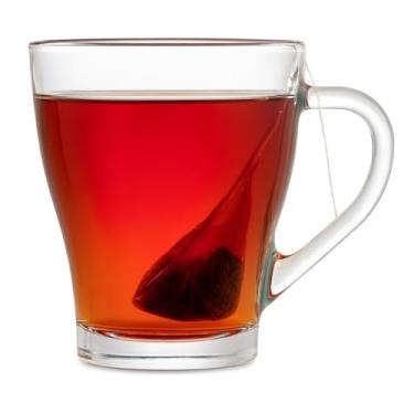 Imagem de Conjunto 3 Canecas de Vidro Murlin – 265ml, Design Ergonômico, Transparente e Elegante, Perfeito para Café, Chá e Bebidas Quentes ou Geladas