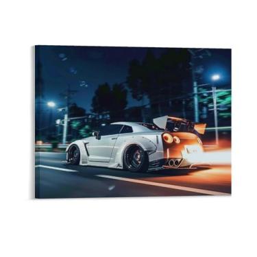 Imagem de HouLaiZhe Pôster de carro Spitfire R35 Jdm japonês tela estética decoração de quarto pintura de parede impressão de sala de galeria decoração de parede para quarto sala de estar escritório 16 x 20