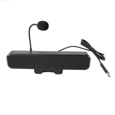 Imagem de GOWENIC Alto-falante USB para Computador Com Microfone, Alto-falantes de Monitor para PC, Alto-falante de Conferência e Microfone para Chamadas de Home Office, para Zoom, Equipes,