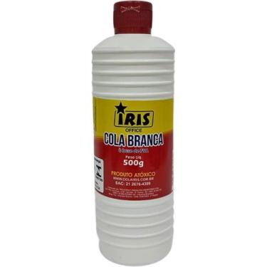 Imagem de Cola Escolar íris Branca 500G Caixa C/12 - IRIS