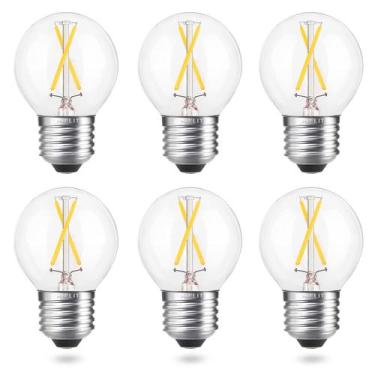 Imagem de Lâmpada LED AIELIT Dimmable Globe de 2 W (equivalente a 25 W), 3000K, 