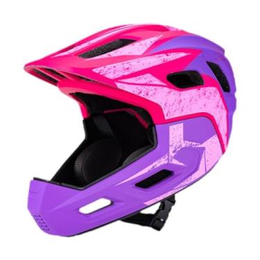 Imagem de Vaveren Capacete Infantil para Bicicleta, Capacete Esportivo, Acessórios para Ciclismo, para Ciclismo de Estrada, Skate e Bicicleta de Montanha, Rosa