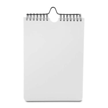 Imagem de Caderno Planner com Capa em PU, 90 Folhas, 95 g/m², Páginas para Preenchimento Diário, Seções de Prioridades, Agenda do Dia, Tarefas e Horários para Refeições, 22,5x15,7cm (1, Branco)
