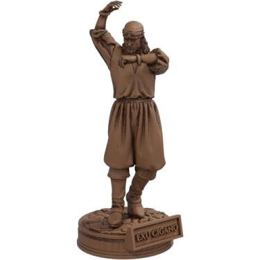 Imagem de Estátua Exu Cigano Umbanda Candomblé (Cor Madeira)