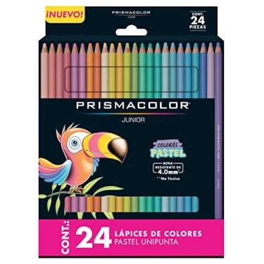 Imagem de Prismacolor Pastel Colored Pencils Set, Pack of 24, Junior 4.0mm